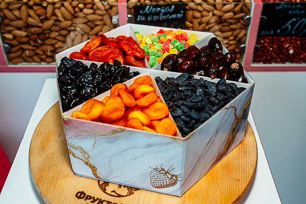 Корзина Фруктонос - "Сухофрукты 1,2-1,4кг"